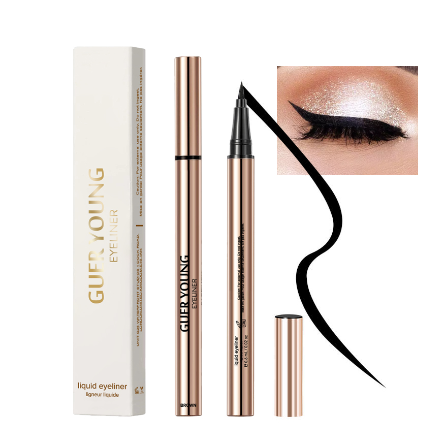 Smudge-Proof Eyeliner Pen – Fine Felt Tip for Flawless Winged Lines