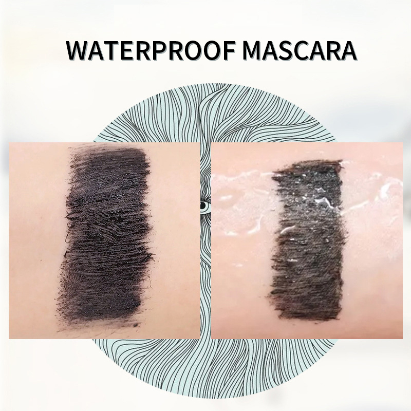 Curved Brush Waterproof Mascara – Lengthening & Curl Defining