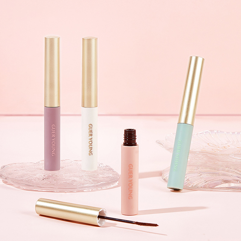 Waterproof Colored Mascara with 2.5mm Fine Brush – Smudge-Proof & Easy Removal