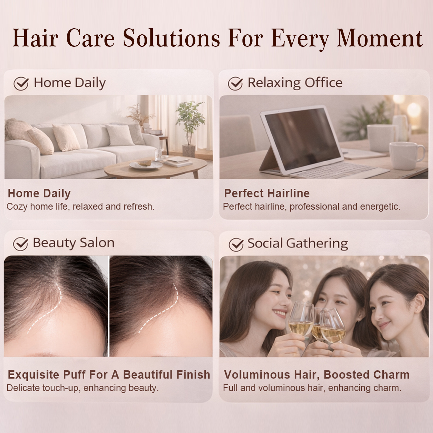 Hairline Powder – Natural Hair Root Touch Up for Fuller Hairline