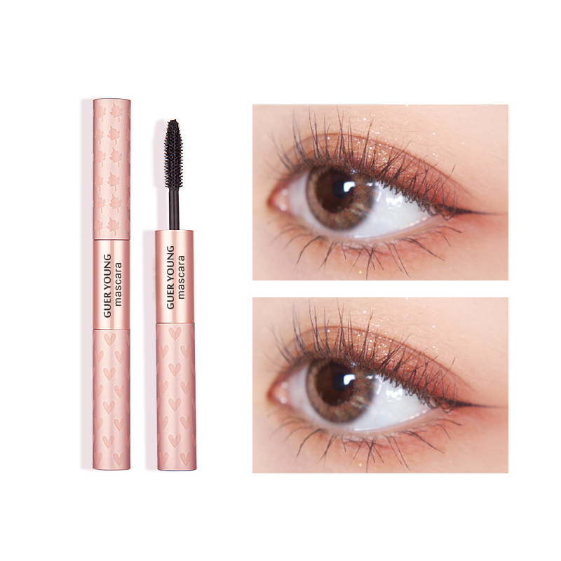 Dual Brush Waterproof Mascara – Volumizing & Lengthening for Defined Lashes