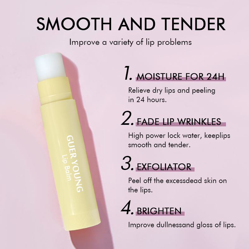 Moisturizing Lip Balm – Hydrating Lip Care Stick for Dry & Chapped Lips