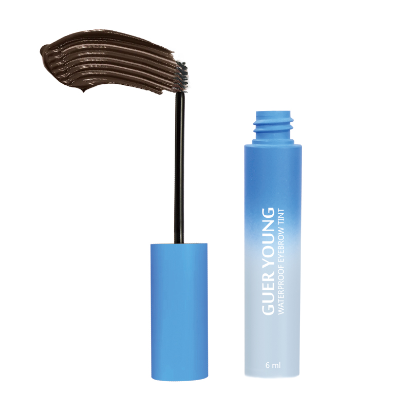 Tinted Brow Gel Waterproof, Smudgeproof, Lasts for Days, Shade: Brunette, Vegan and Cruelty-Free