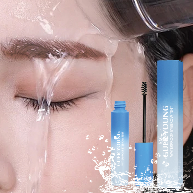Tinted Brow Gel Waterproof, Smudgeproof, Lasts for Days, Shade: Brunette, Vegan and Cruelty-Free