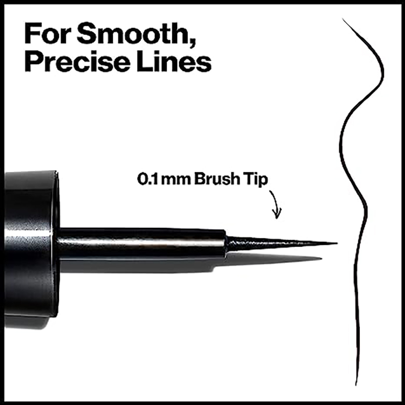 Ultra-Precision Waterproof Liquid Eyeliner – Long-Lasting & Smudge-Proof