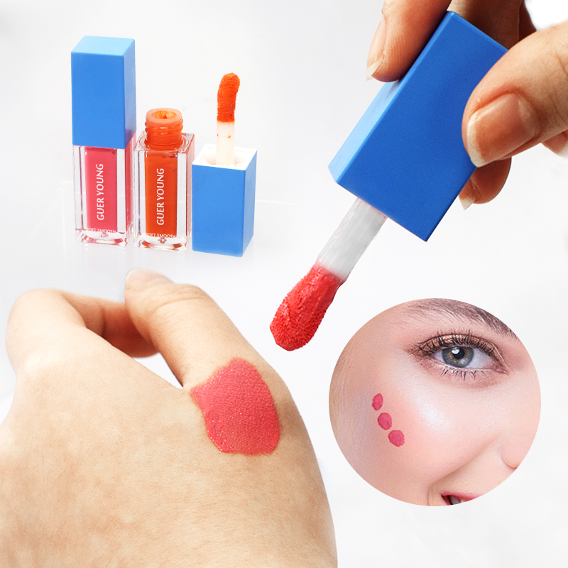 GUER YOUNG Soft Smooth Liquid Blush – Multi-Use Creamy Color for Cheeks, Eyes & Lips