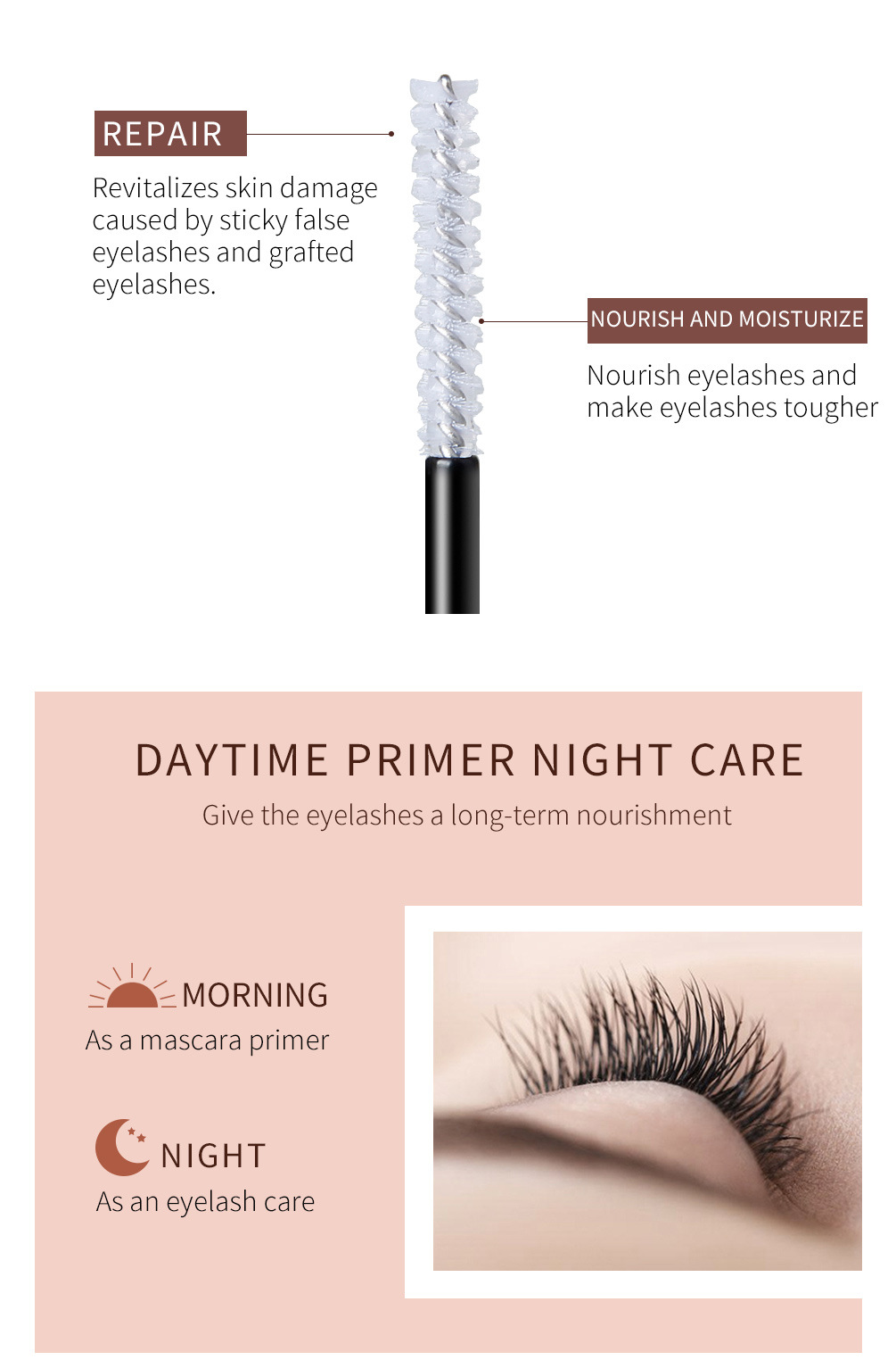 Eyelash Growth Serum – Repairing & Nourishing Lash Enhancer