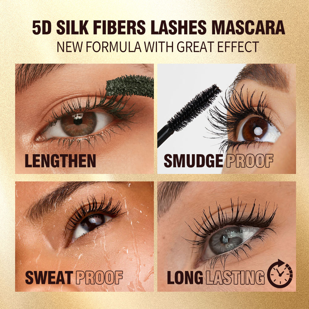 Double-Ended Volumizing Mascara – Precision Brush for Upper & Lower Lash Definition