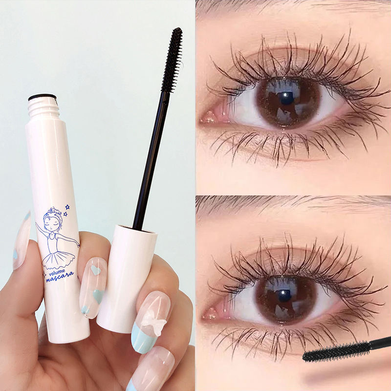 White Lengthening Mascara – Slim Silicone Wand Definition