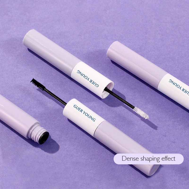 Dual-Ended Lengthening Mascara – Nourishing Base & Curling Black Formula