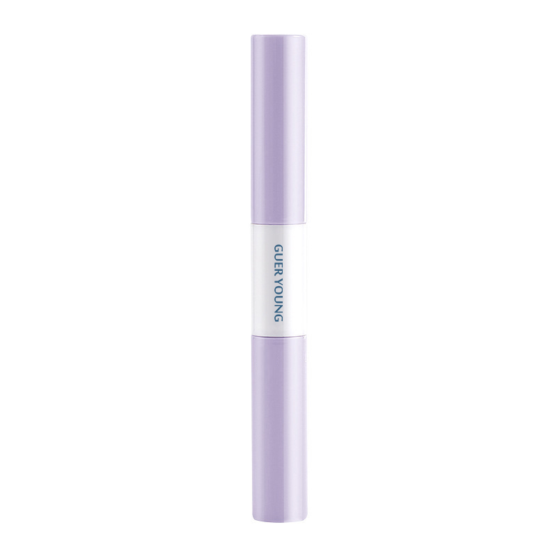 Dual-Ended Lengthening Mascara – Nourishing Base & Curling Black Formula