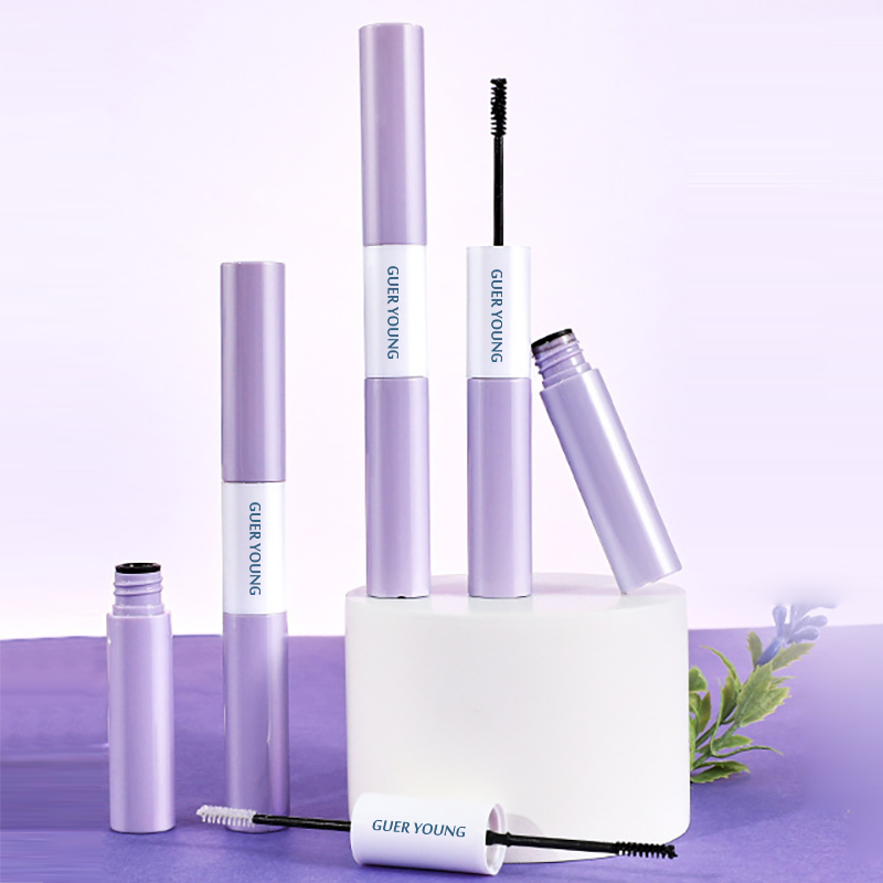 Dual-Ended Lengthening Mascara – Nourishing Base & Curling Black Formula