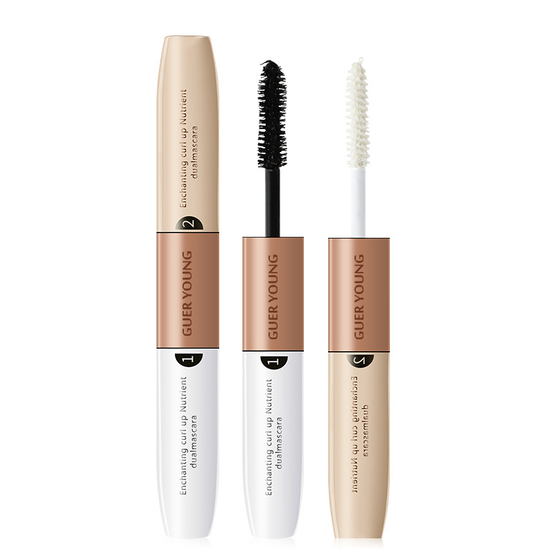 Double-Ended Curling Mascara – Lengthening, Nourishing & Waterproof Formula