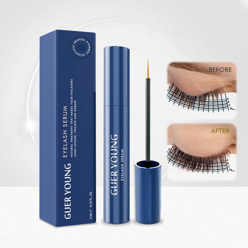 100% Organic Eyelash and Brow Growth Serum Thick and Long Eyelash Natural Private Label Fast Lash Growth Enhancer Serum