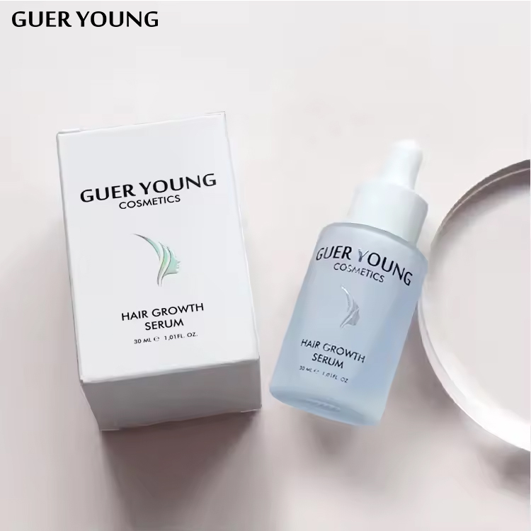 Hair growth serum polypeptide nicotinamide 100% pure natural plant extract, thick and strong hair