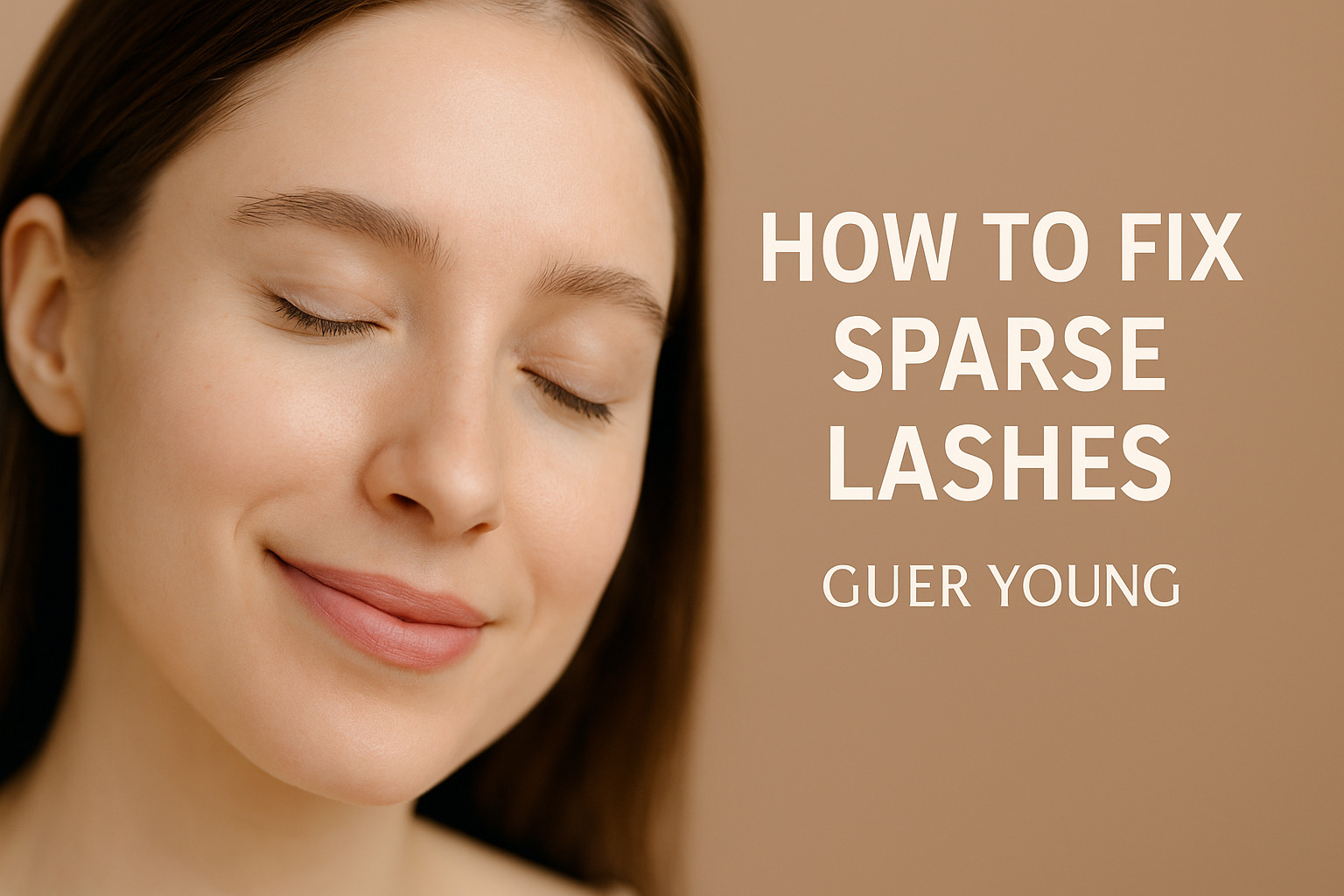 Why Are My Lashes So Sparse? Causes & Solutions Every Woman Should Know