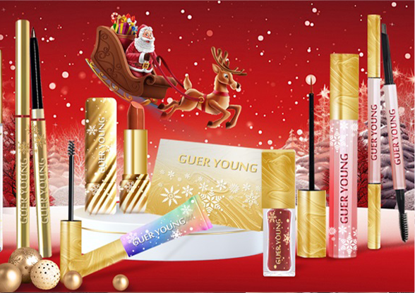 GUER YOUNG Launches Christmas Collection to Illuminate Holiday Makeup 