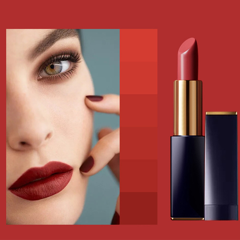 Velvet Matte Lipstick – Long-Lasting High-Pigment Moisturizing Lip Color