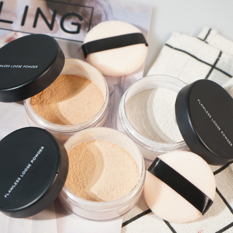 Flawless Loose Powder – Lightweight Long-Lasting Setting Powder with Oil Control