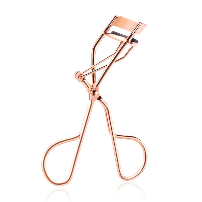 Classic Stainless Steel Eyelash Curler – Professional Lash Tool with Silicone Pad & Ergonomic Handle