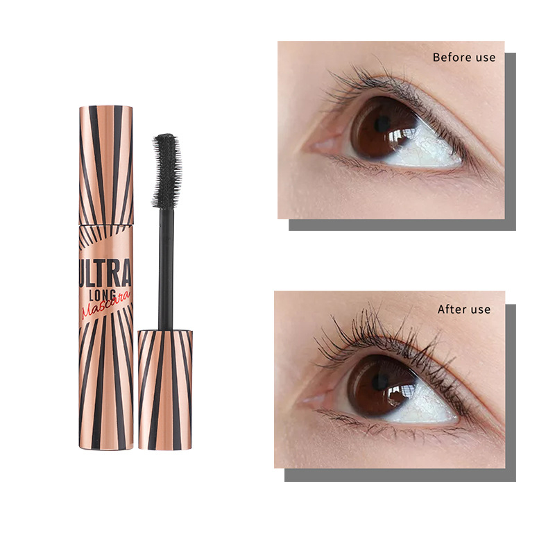 Ultra Long Waterproof Mascara – Smudge-Proof Curling & Lengthening Eyelash Makeup