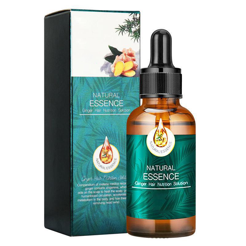 Natural Essence Ginger Hair Nutrition Solution – Anti Hair Loss & Hair Growth Serum – 30ml