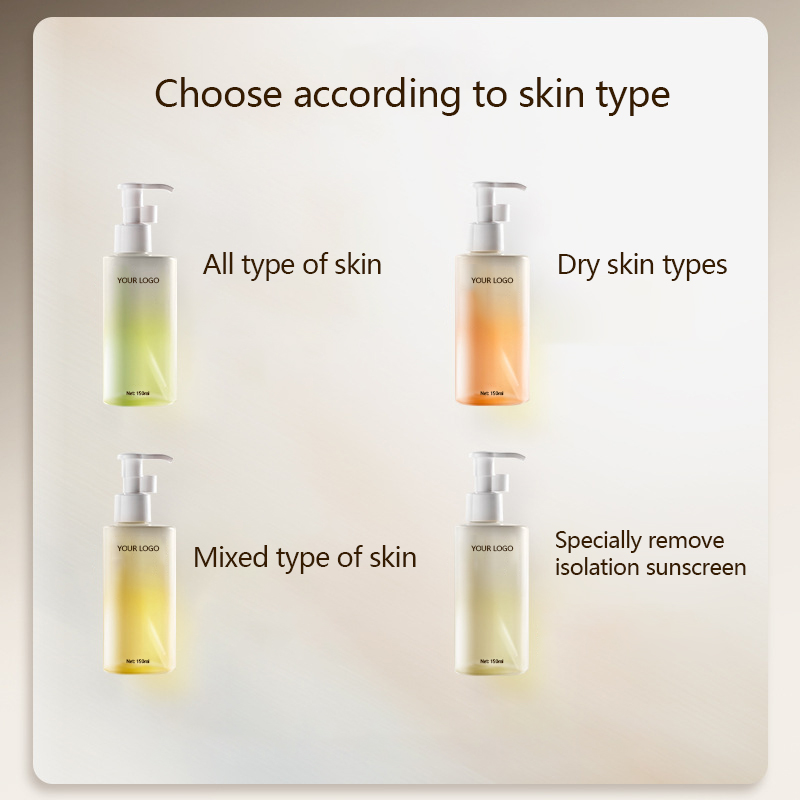 Natural Plant Extract Makeup Remover Oil – Deep Cleansing & Emulsifying