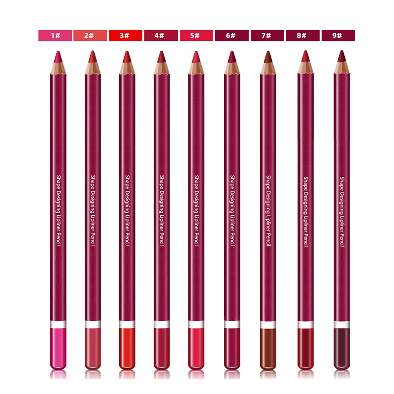 Waterproof Colorful Lip Liner Pencil – Smooth, Long-Lasting & Multi-Use Lip Contour Pen (1.8g)