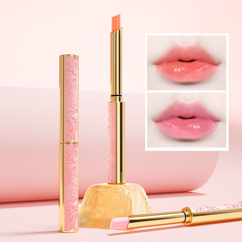 Luxury Floral Lip Balm Stick – Deep Moisturizing Lip Repair with Olive Oil, Avocado & Vitamin E