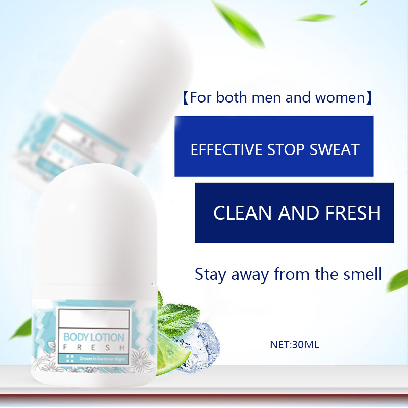 Roll-On Antiperspirant Body Lotion – 30ml Deodorant for Men & Women (Dream In Summer Night, Sweet Girl, Forest After Rain)