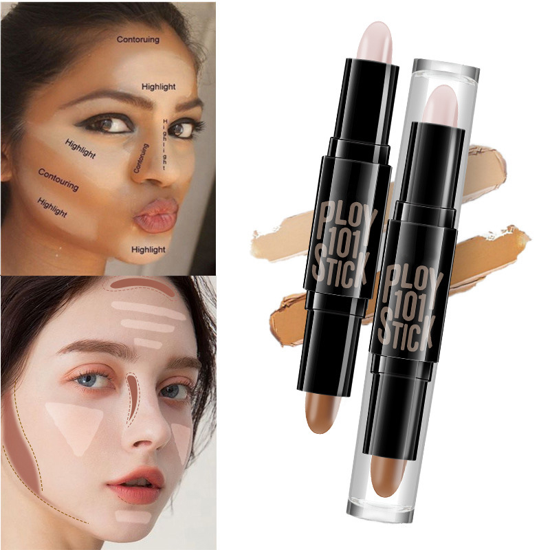 Dual-Ended 3D Contour & Highlight Stick
