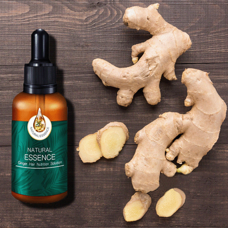 Natural Essence Ginger Hair Nutrition Solution – Anti Hair Loss & Hair Growth Serum – 30ml