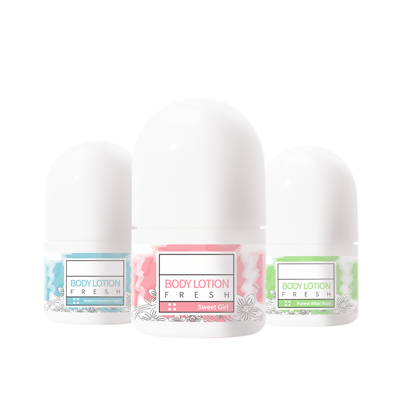 Roll-On Antiperspirant Body Lotion – 30ml Deodorant for Men & Women (Dream In Summer Night, Sweet Girl, Forest After Rain)