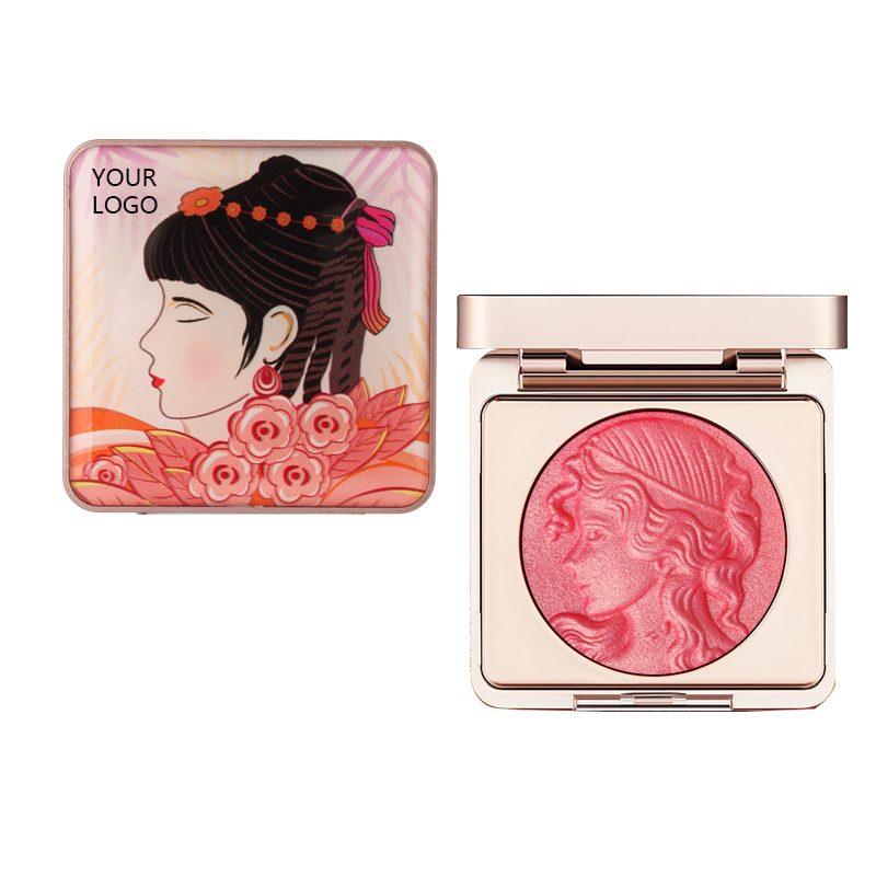 Embossed Goddess Design Long-Lasting Blush