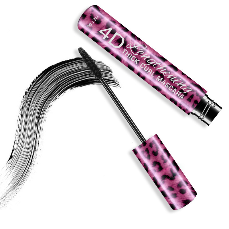 4D Leopard Mascara – Thick Curl, Lengthening & Volumizing Long-Lasting Waterproof Mascara