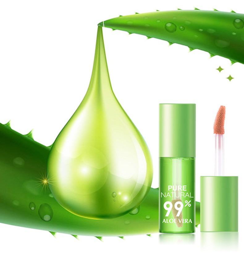 Aloe Vera Color-Changing Lip Tint – 99% Natural, Moisturizing & Long-Lasting Lip Stain
