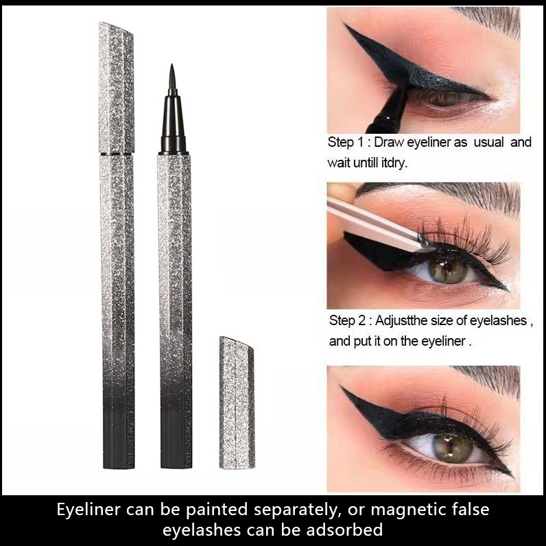 Waterproof Magnetic Eyeliner Pen – Smudge-Proof, Long-Lasting Eyeliner for Magnetic Lashes or Standalone Use