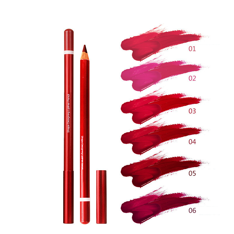Waterproof Colorful Lip Liner Pencil – Smooth, Long-Lasting & Multi-Use Lip Contour Pen (1.8g)