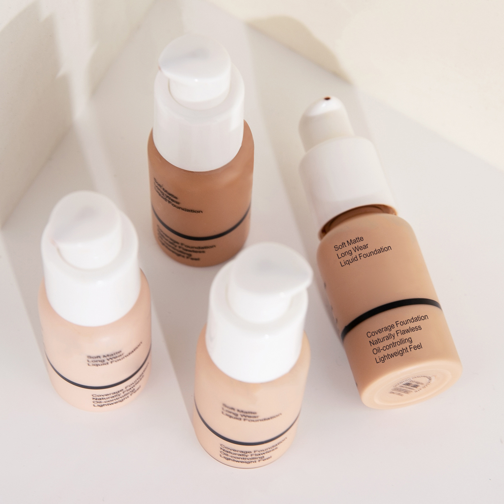 Soft Matte Long Wear Liquid Foundation – Full Coverage, Lightweight & Waterproof