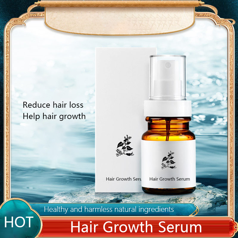 Natural Plant Hair Growth Serum – Anti Hair Loss Treatment for Thicker, Stronger Hair – 80ml