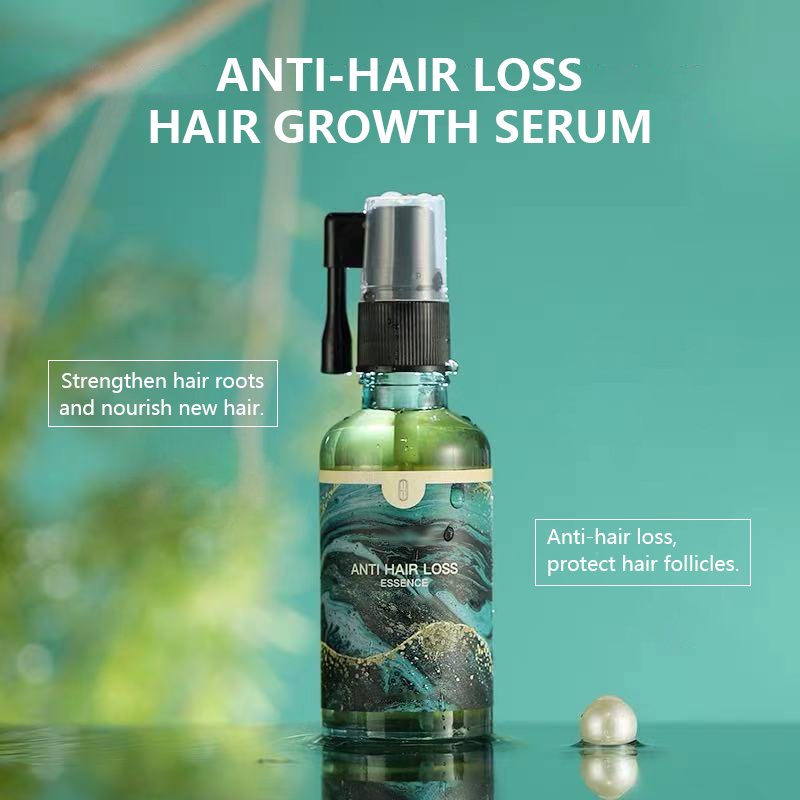 Ginseng Herbal Anti-Hair Loss Essence – Hair Growth Serum for Stronger Roots & Scalp Care – 50ml