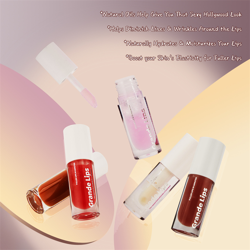 GrandeLIPS Plumping Lip Gloss – High Shine Hydrating Lip Enhancer