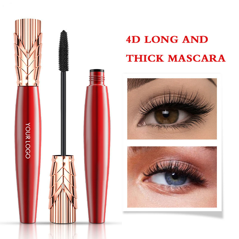 4D Volumizing & Lengthening Mascara – Waterproof, Long-Lasting, Dense Curl Effect