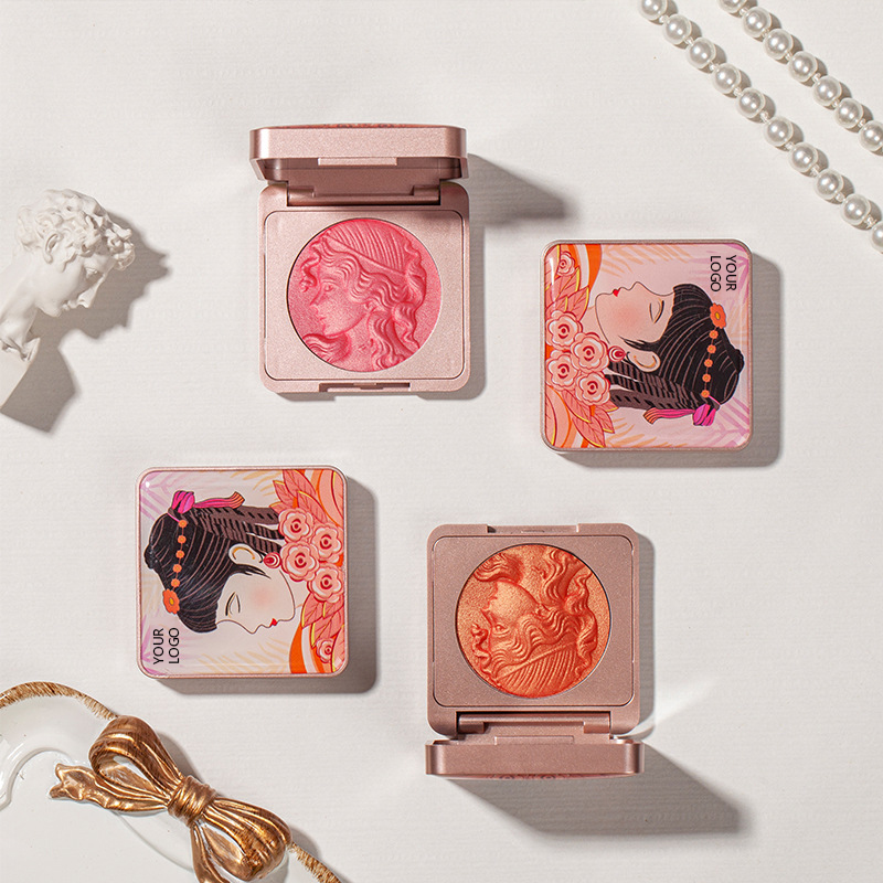 Embossed Goddess Design Long-Lasting Blush