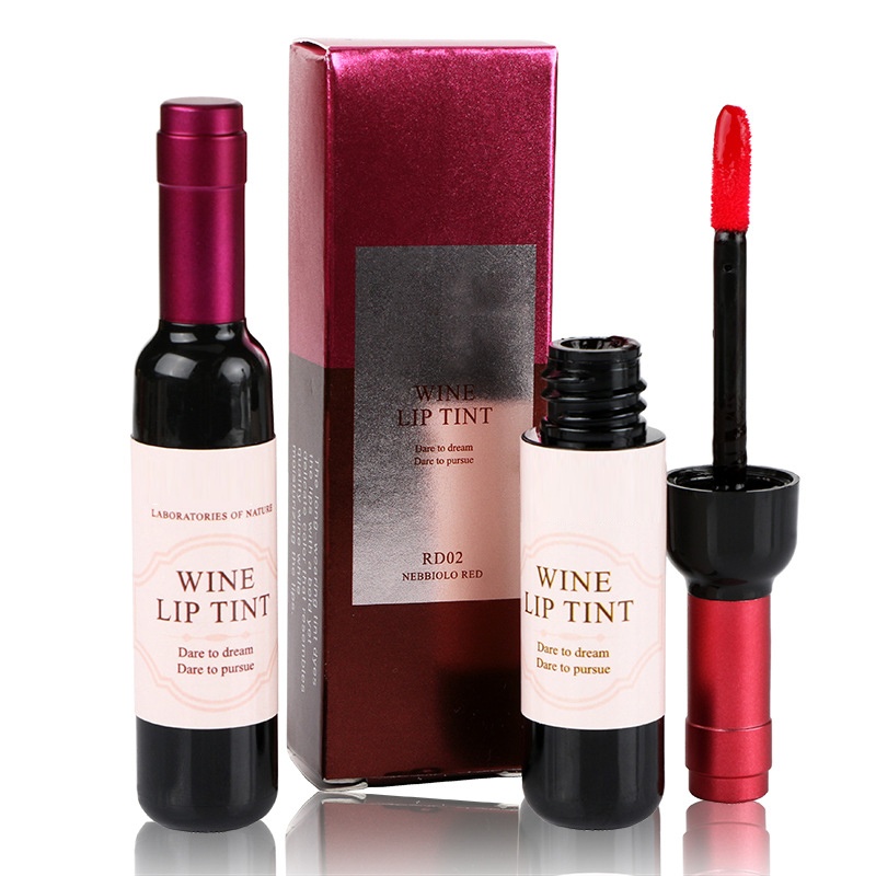 Wine Lip Tint – Long Lasting Waterproof Matte & Glossy Lip Stain (6 Shades)