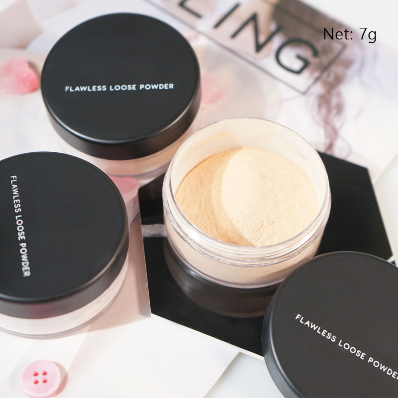 Flawless Loose Powder – Lightweight Long-Lasting Setting Powder with Oil Control