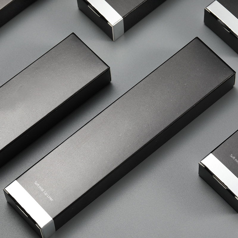 Waterproof Matte Lip Liner Pencil – Long-lasting Smooth Lip Contour with Built-in Sharpener