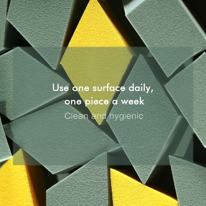 Soft Square Makeup Puff – 20pcs Non-Latex Foundation Sponge Set for Liquid & Cream Application