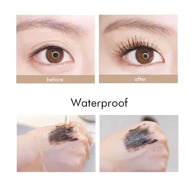 Luxury Diamond Mascara – Waterproof, Curling & Lengthening, Plant-Based Lash Care