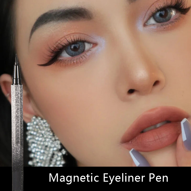 Waterproof Magnetic Eyeliner Pen – Smudge-Proof, Long-Lasting Eyeliner for Magnetic Lashes or Standalone Use